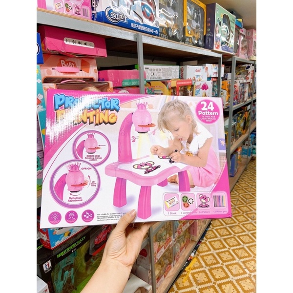 BÀN TẬP VẼ ĐÈN CHIẾU MINI CHO TRẺ EM MÃ DC001