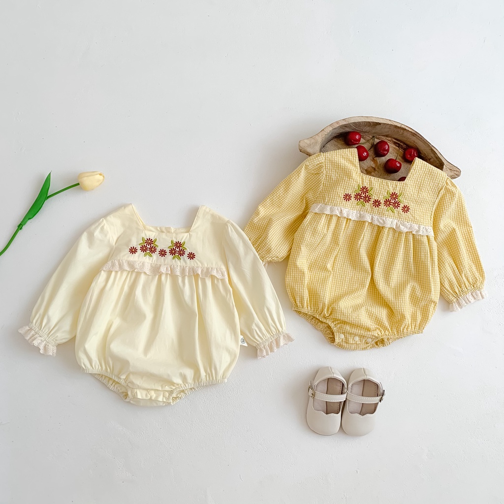 Áo Liền Quần Thời Trang Mùa Xuân Thu Dành Cho Bé Gái