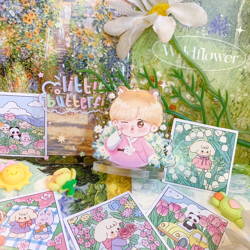 STANDEE / KEYRING JIMIN HANBOK dễ thương