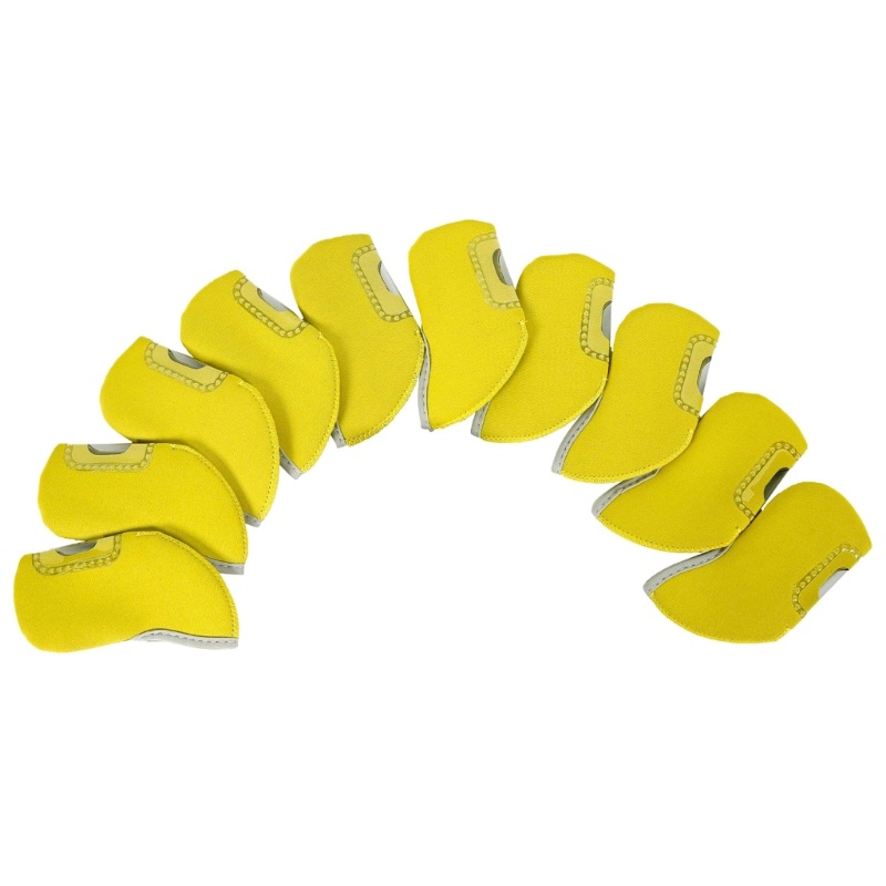 Set 10 Vỏ Bọc Đầu Gậy Đánh Golf Có Màn Hình Hiển Thị Trong Suốt