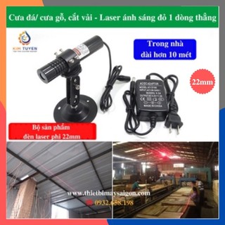 Đèn laser cho máy cắt đá, tia laser siêu dài cho máy cưa gỗ có độ sáng cao 635nm điốt laze nhập khẩu chính hãng của Đức