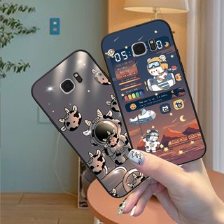 Ốp Samsung S6 / S6 EDGE / S7 / S7 EDGE in hình phi hành gia , vũ trụ ngân hà mẫu mới nhất
