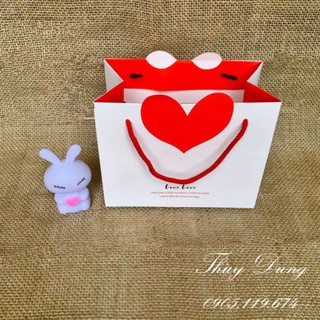 Túi love love trái tim size lớn
