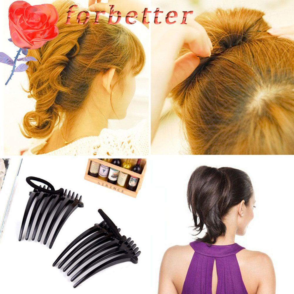 Set 2 Lược Cài Tóc Kiểu Dáng Thời Trang Tiện Lợi Cho Nữ