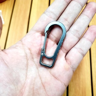 Móc khóa Titanium kiểu dáng basic kích thước 5cm/3cm