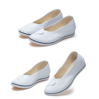 Giày Lười Canvas Thời Trang Công Sở Cho Nữ