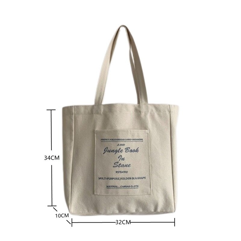 Túi Vải Tote Đeo Vai Form Hộp Nắp Ngoài XinhStore