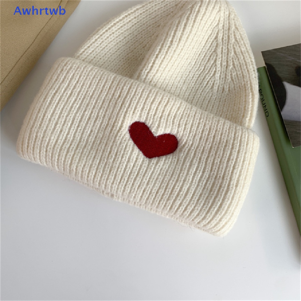 Nón Len Thêu Hình Trái Tim Thời Trang Nữ Mới