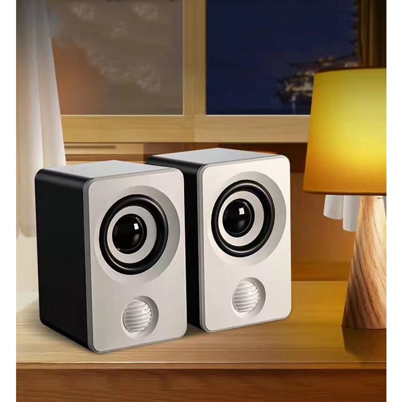 Loa Máy Tính - Loa Để Bàn Mini Nhỏ Gọn Âm Thanh Vượt Trội - Loa vi tính bass hay LMT01