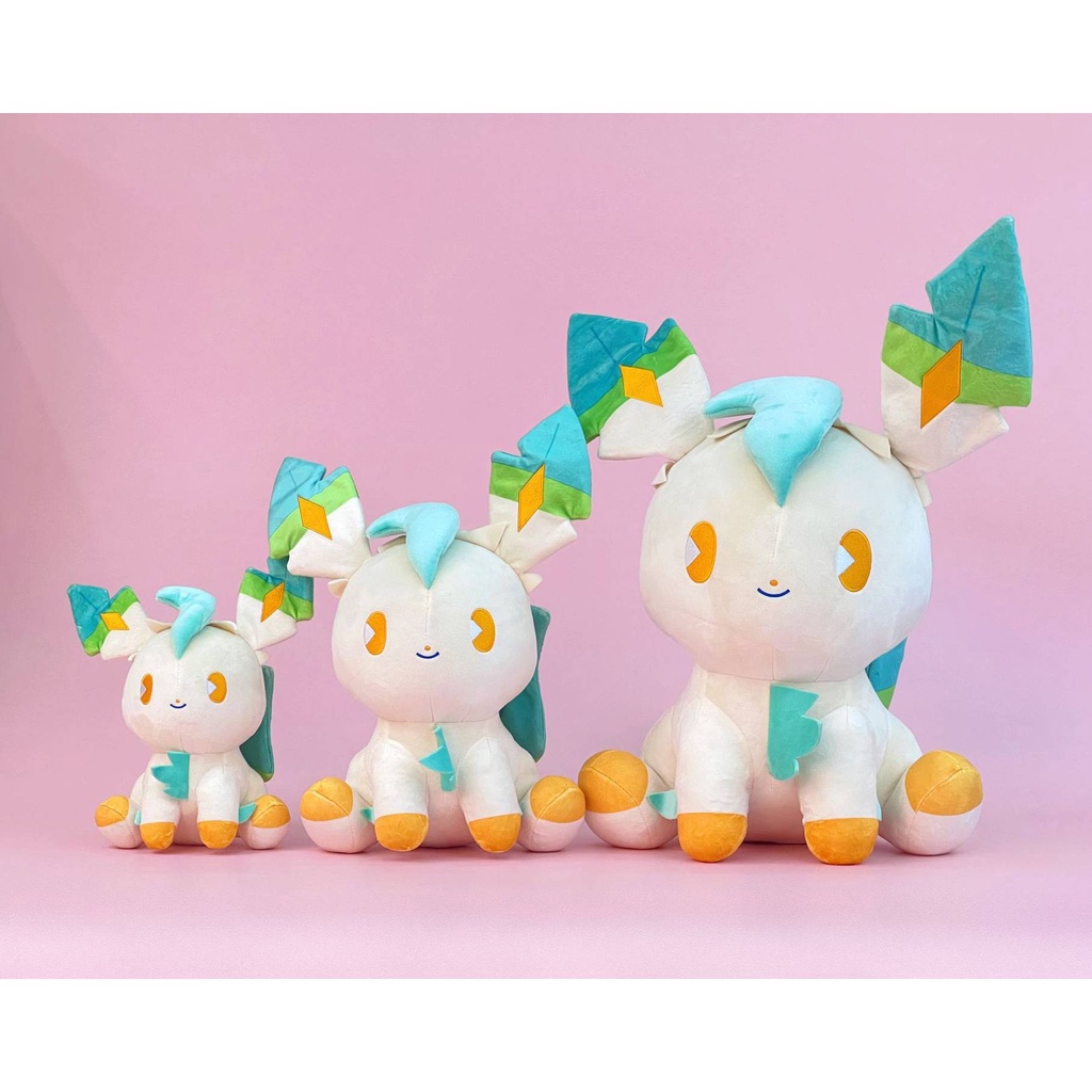 Thú Nhồi Bông Hình Pokemon Larvitar Litten Leafeon Glaceon Sylveon Sylveon 3 Cho Bé