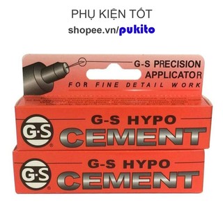 Keo dán kính đồng hồ G-S Hypo Cement GDA093 ( Mặt dây chuyền, bông tai, đồng hồ,...)