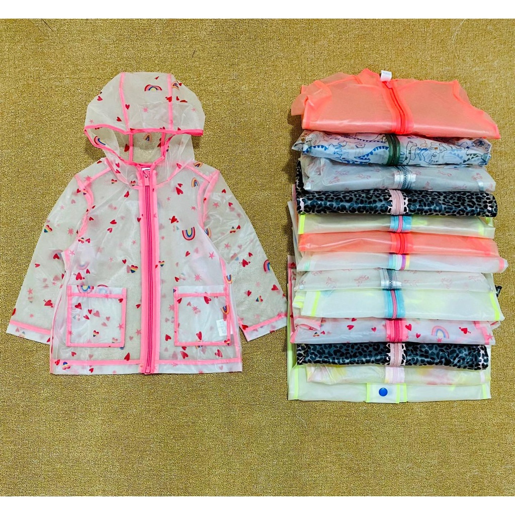 ÁO MƯA WONDER NATION XUẤT XỊN (1-4Y)!!!