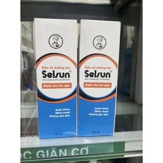Combo 2 chai dầu xả dưỡng tóc selsun 100ml