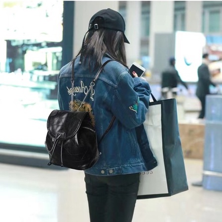 Zara Ba Lô Da Mềm Sức Chứa Lớn Thời Trang Cho Nữ 77221112