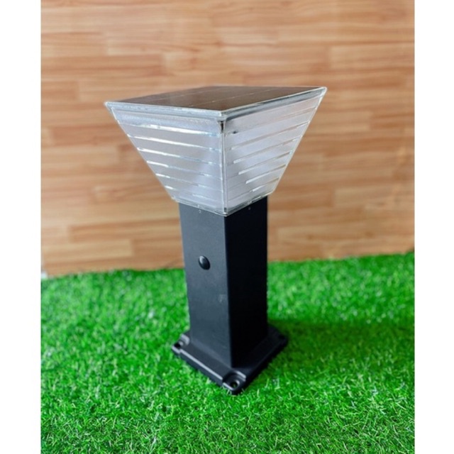 Đèn Trụ Trang Trí Sân Vườn NLMT Cao 40 - 60cm, Ánh Sáng Trắng và Vàng