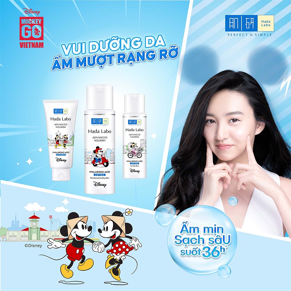 [QUÀ TẶNG] Túi tote phiên bản đặc biệt Hada Labo Mickey 2022