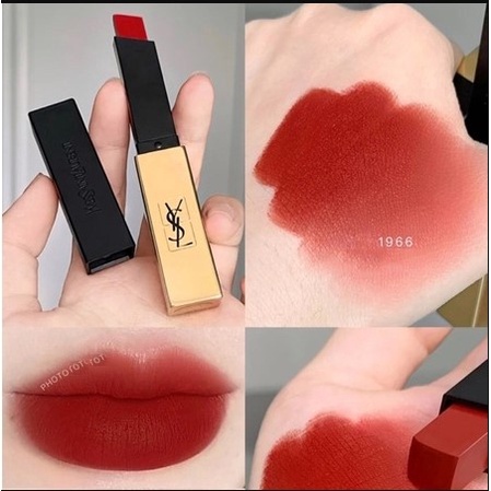 Son YSL Slim chính hãng, YSL Rouge Pur Couture The Slim, Son YSL màu 21, 1966, 28 đẹp nhất bảng màu