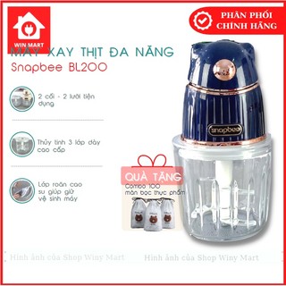 Máy xay thịt thực phẩm đa năng Snapbee BL200 - Dung tích 6L, Công suất 200W, bảo hành 12 tháng chính hãng