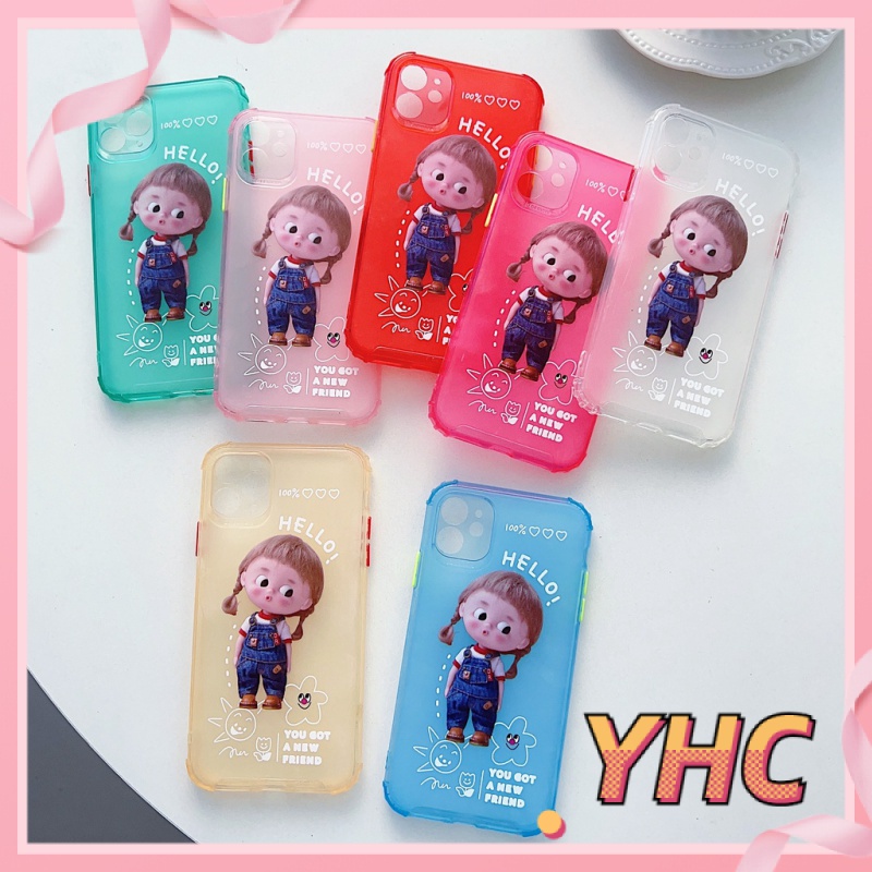 Ốp Điện Thoại In Hình Bé Gái Dễ Thương Cho iPhone 6 / S6 / 6S / 6splus / 7 / 7plus / 8 / 8plus / X / xr / xs / 11promax-812