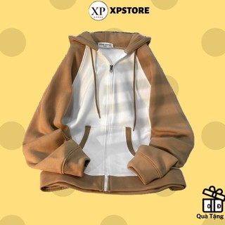 Áo hoodie zip - áo khoác hoodie zip gigi unisex nỉ lót bông