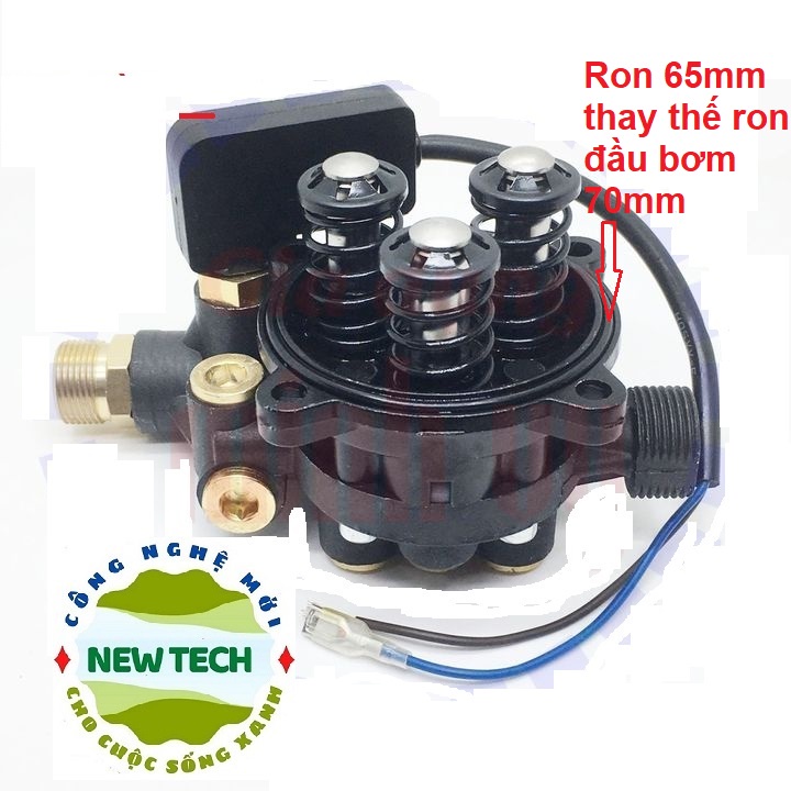 Gioăng, roăng, ron đầu bơm máy rửa xe áp lực 65mm dùng cho đầu bơm 70mm - linh kiện sửa chữa máy rửa xe áp lực cao