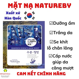 Mặt nạ dưỡng da Rong Biển Natureby Hàn Quốc chính hãng