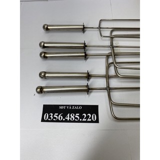 Xiên nướng gà vịt cho máy nướng thịt quay tự động