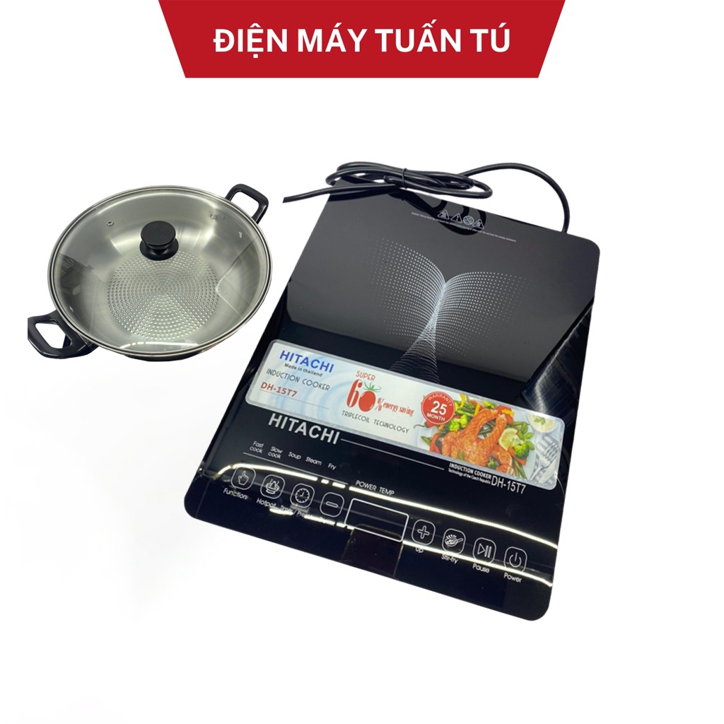 Bếp từ đơn HITACHI DH-15T7, bếp từ đơn SHARP KS 218 , HÀNG CHÍNH HÃNG