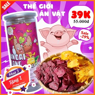Khoai lang sấy mật ong 200g thế giới ăn vặt nhìn là thích chén là ngon