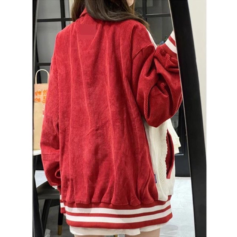 ÁO KHOÁC NHUNG TĂM 2 LỚP DÀY DẶN PHONG CÁCH UNISEX