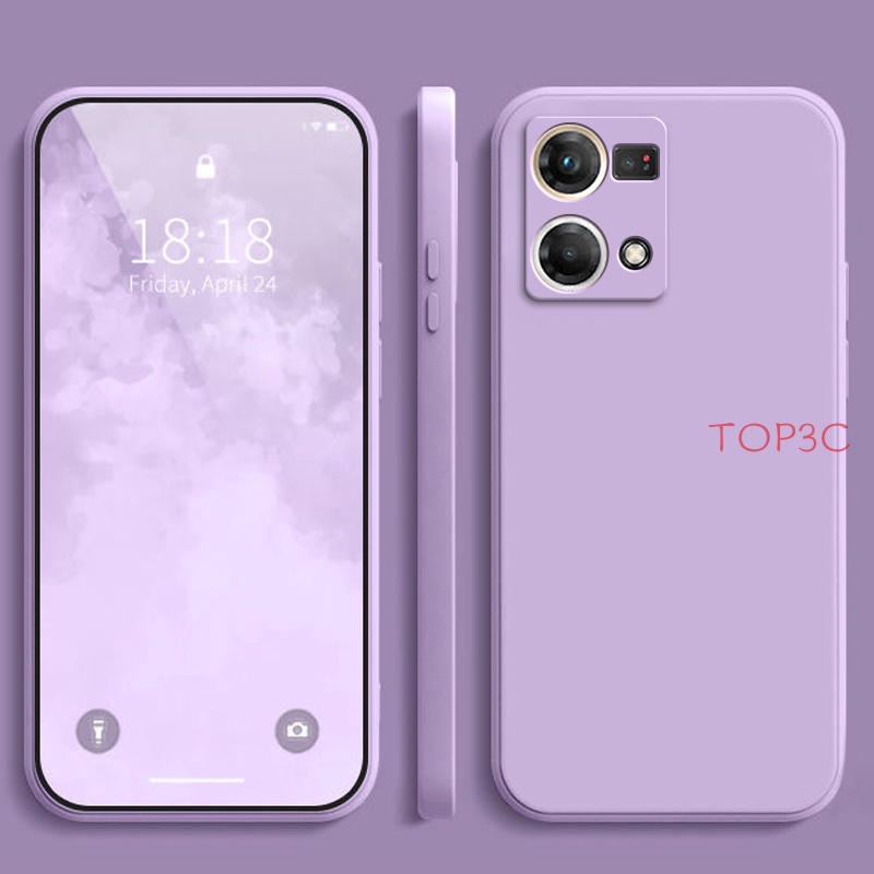 Ốp Điện Thoại Tpu Màu Trơn Cho Oppo Reno 7 4G / Reno 8 4G / Reno 6Z / 6 / 7 / 7z / 7 Pro / Reno 8z YT