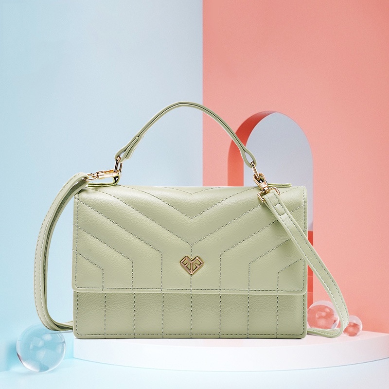 Ielgy lingge Túi Đeo Chéo Bằng Da PU Tươi Tắn Và Đa Năng Cho Nữ