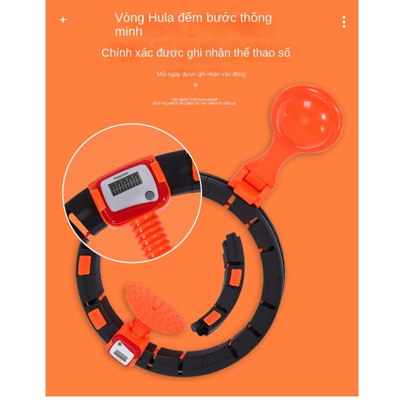 Vòng Lắc Eo hula hoop Thông Minh Làm Đẹp Eo Trọng Lượng Cùng Đoạn Cùng Đoạn Không Rơi Cho Người Lớn Và Trẻ Em