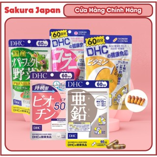 Viên Uống DHC Bổ Sung Các Loại Vitamin DHC Trắng Da Giảm Mụn Nhật Bản