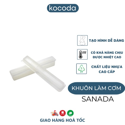 Khuôn làm cơm cuộn, shushi Sanada đến từ Nhật Bản - KOCODA