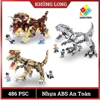 Lego khủng long bạo chúa tyrannosaurus 466psc - bộ đồ chơi lắp ráp khủng long tiền sử - xếp hình thê giới động vật