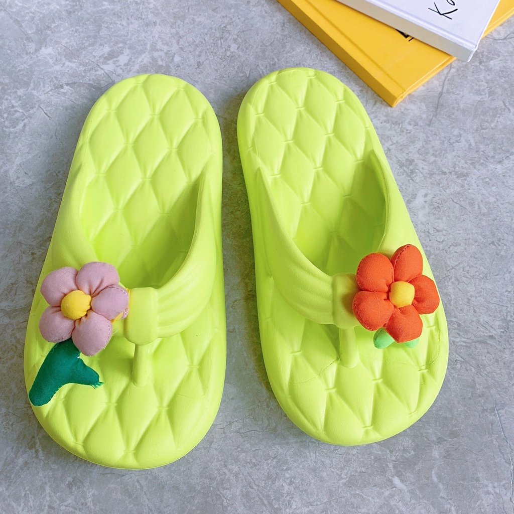 Dép lê MARTINI đế mềm họa tiết bông hoa dễ thương nhiều màu xinh đẹp cho nữ sinh