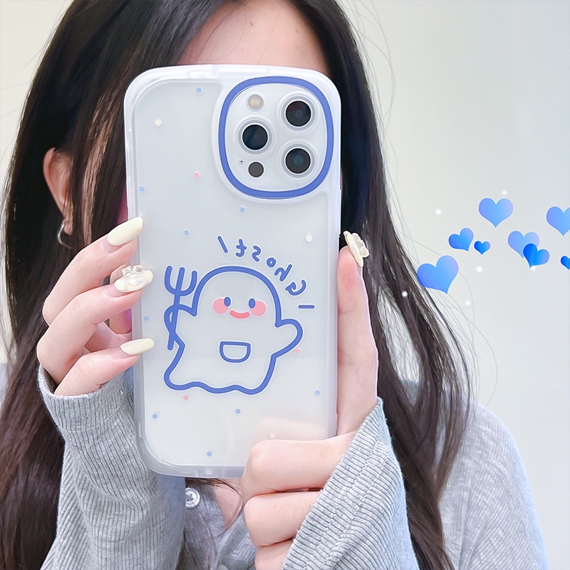 Ốp iphone Ghost Kèm Giá Đỡ 13promax/ 13pro/ 13/ 12promax/ 12pro/ 12/ 11/ 11promax/ x/ xsmax/ 7plus/ 8plus - Ina Case