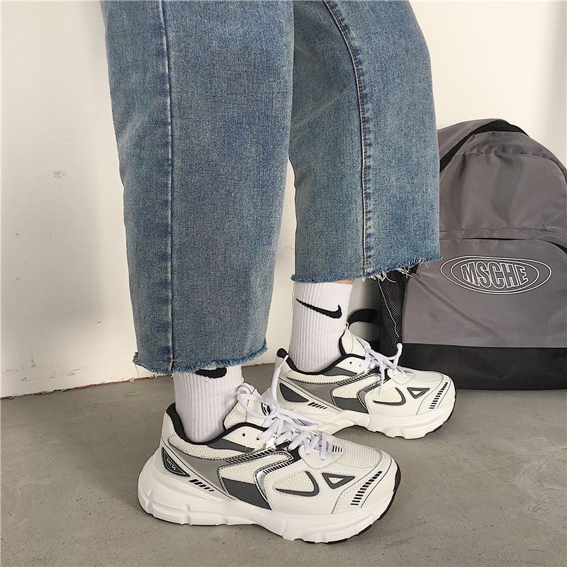 Giày Thể Thao Sneaker Nam Nữ Độn Đế Style Ulzaang Hàn Quốc