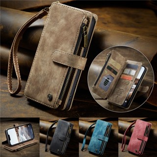  Bao Da Điện Thoại Nắp Gập Kiêm Ví Có Dây Đeo Cho IPhone 14 Plus 13 12 11 Pro Max 13 Mini 