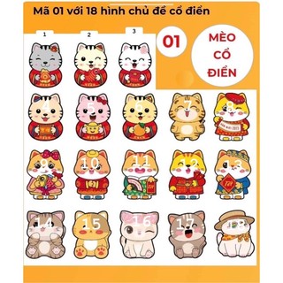 Lẻ 1 chiếc lixi chibi phản quang