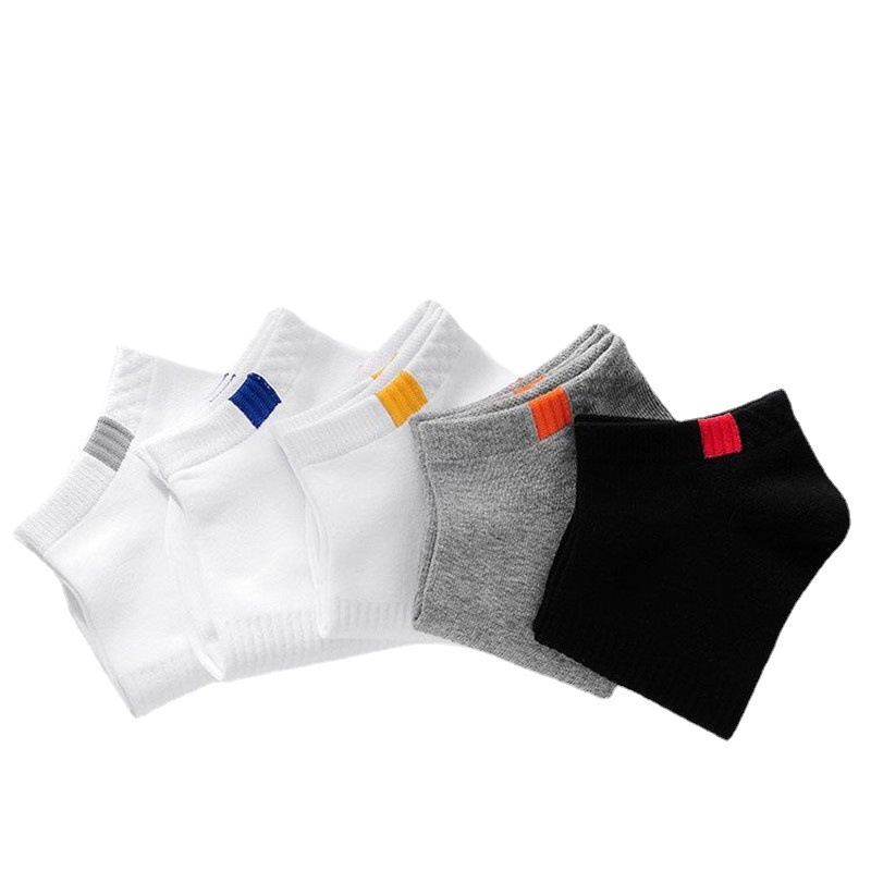 Tất Vớ Cổ Ngắn (Lẻ , Combo ) Cotton Màu Trơn Vải Hàn Mỏng Thoáng Khí 88342 Lamon Store