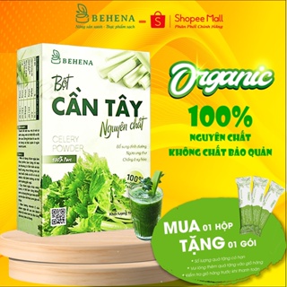 Bột Cần Tây Behena 50g Giảm Cân, Đẹp Da, Tốt Cho Tim Mạch, Detox Cơ Thể