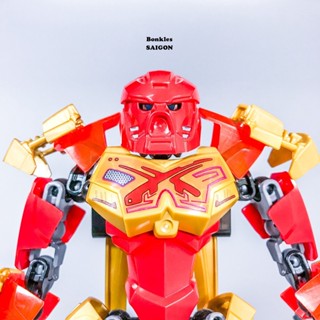 Đồ Chơi Mô Hình Vintage lắp ráp LEGO Bionicle Masters 70787 Tahu Master of Fire Chính Hãng Đan Mạch (2015)
