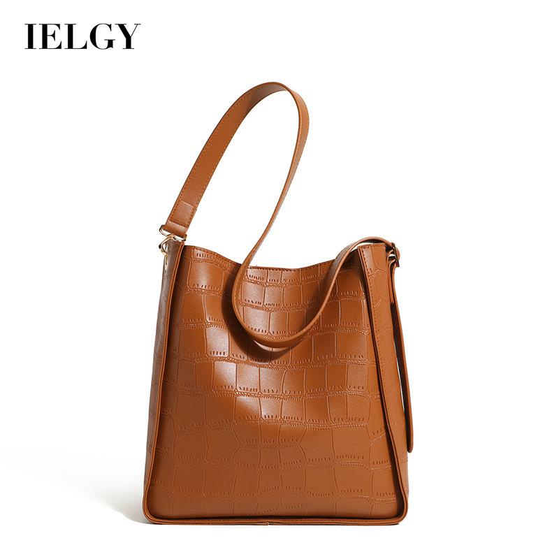 Túi Đeo Vai Họa Tiết Da Cá Sấu Sức Chứa Lớn Thời Trang Cho Nữ