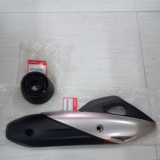 Ốp pô lớn + chụp đít pô pcx 125 150 2018 2019 2020 chính hãng honda