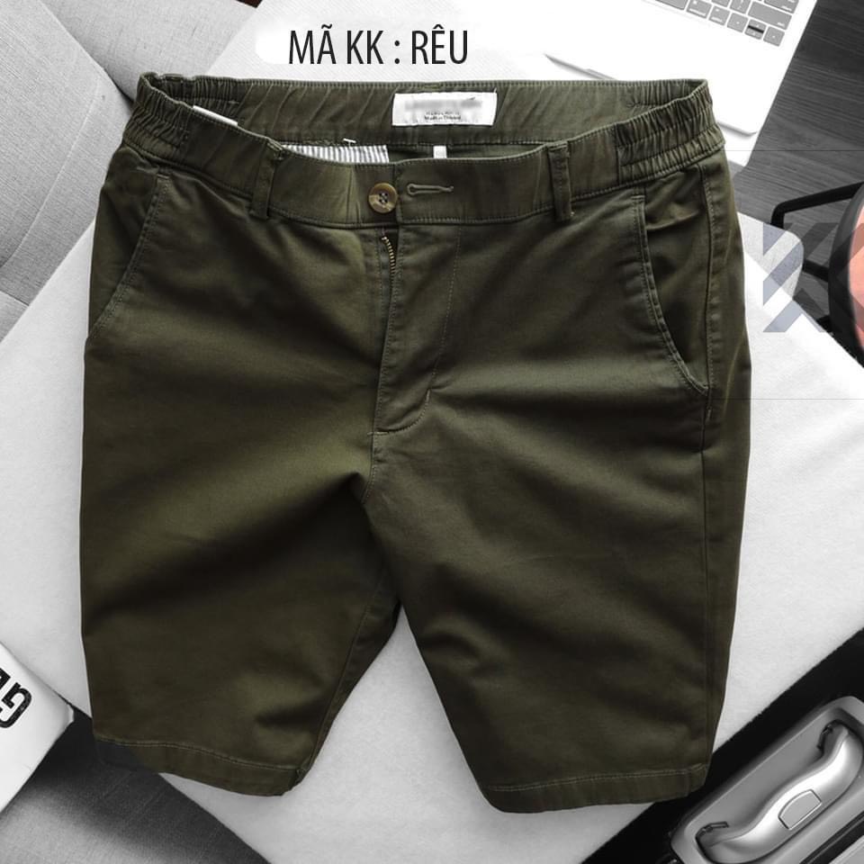 Quần Short Nam Basic CATA (6 màu), Chất Kaki Cao Cấp, Mềm Mại, Thoải Mái, Giữ Form, Thiết Kế Cạp Cúc Trẻ Trung CT.5