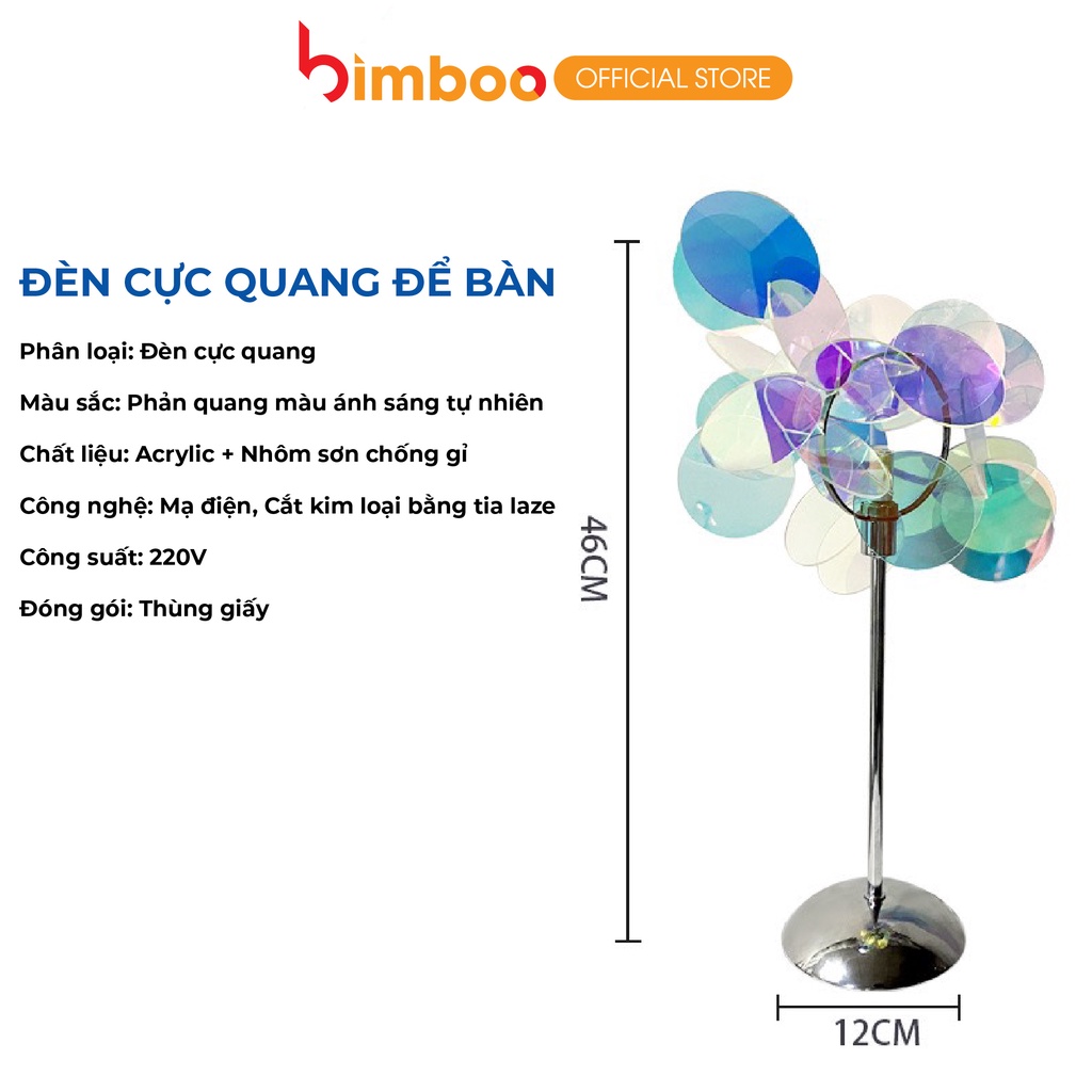 Đèn cực quang Bimboo, đèn trang trí phòng ngủ