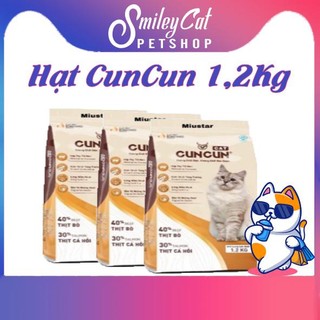 Hạt mèo cuncun cat 1.2kg - thức ăn hạt khô cho mèo