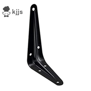 Set 20 giá đỡ chữ l màu đen bằng kim loại gắn góc tường tiện dụng